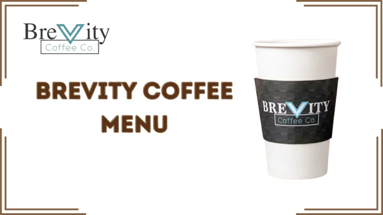 Brevity Coffee Menu