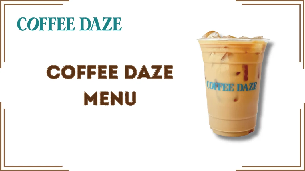 Coffee Daze Menu