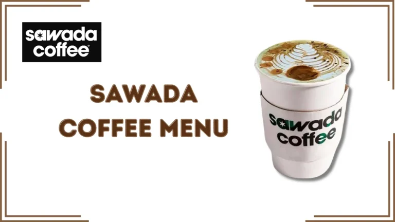 Sawada Coffee Menu